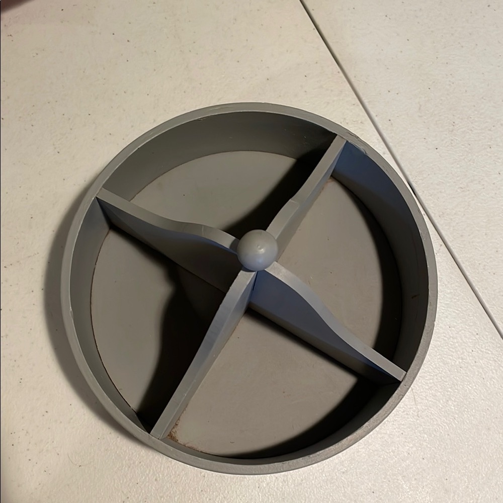 Gray and Blue Rotating Organizer - Picture 2 of 11
